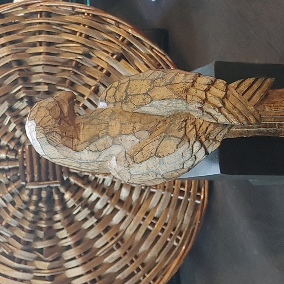 3/$40 Wood Carves Falcon - Picture 2 of 7